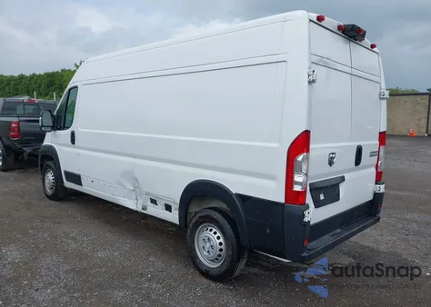 2024 Ram Promaster 2500 Tradesman High Roof 159 Wb W/Pass Seat из США, поврежденный, VIN 3C6LRVDG4RE136764